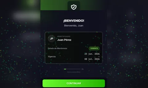 MasterGYM — Fase 2: Semáforo de membresía: verde / amarillo / rojo