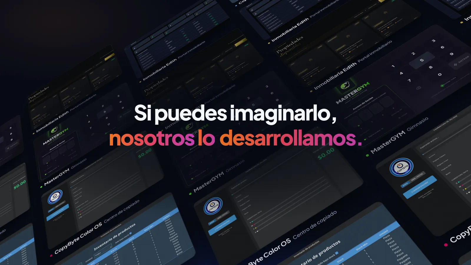 Proyectos reales de BIT4BIT Colima con el lema: Si puedes imaginarlo, nosotros lo desarrollamos.